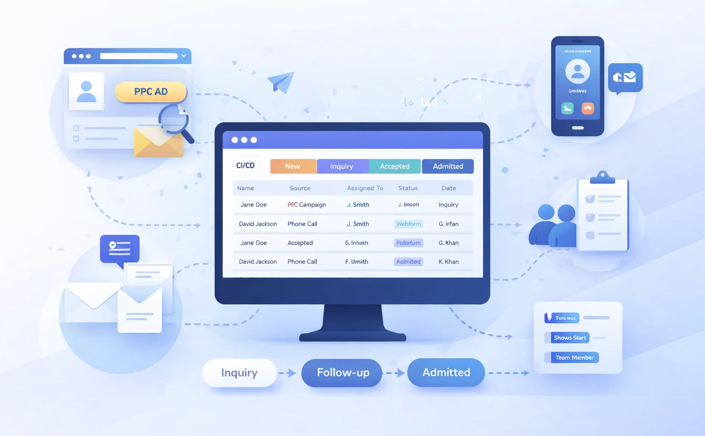 Centralized Referral Tracking