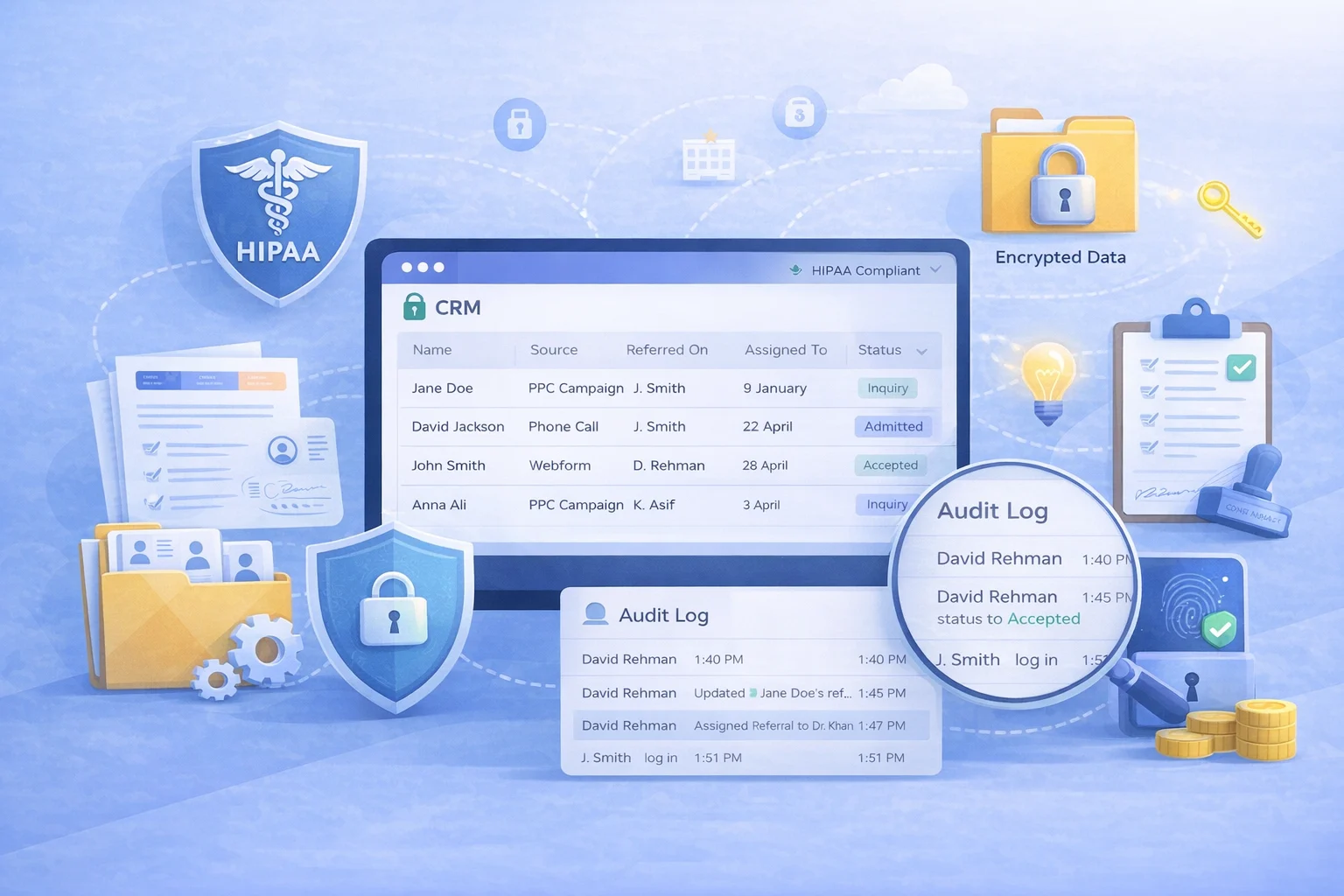 Compliance & Secure Referral Management